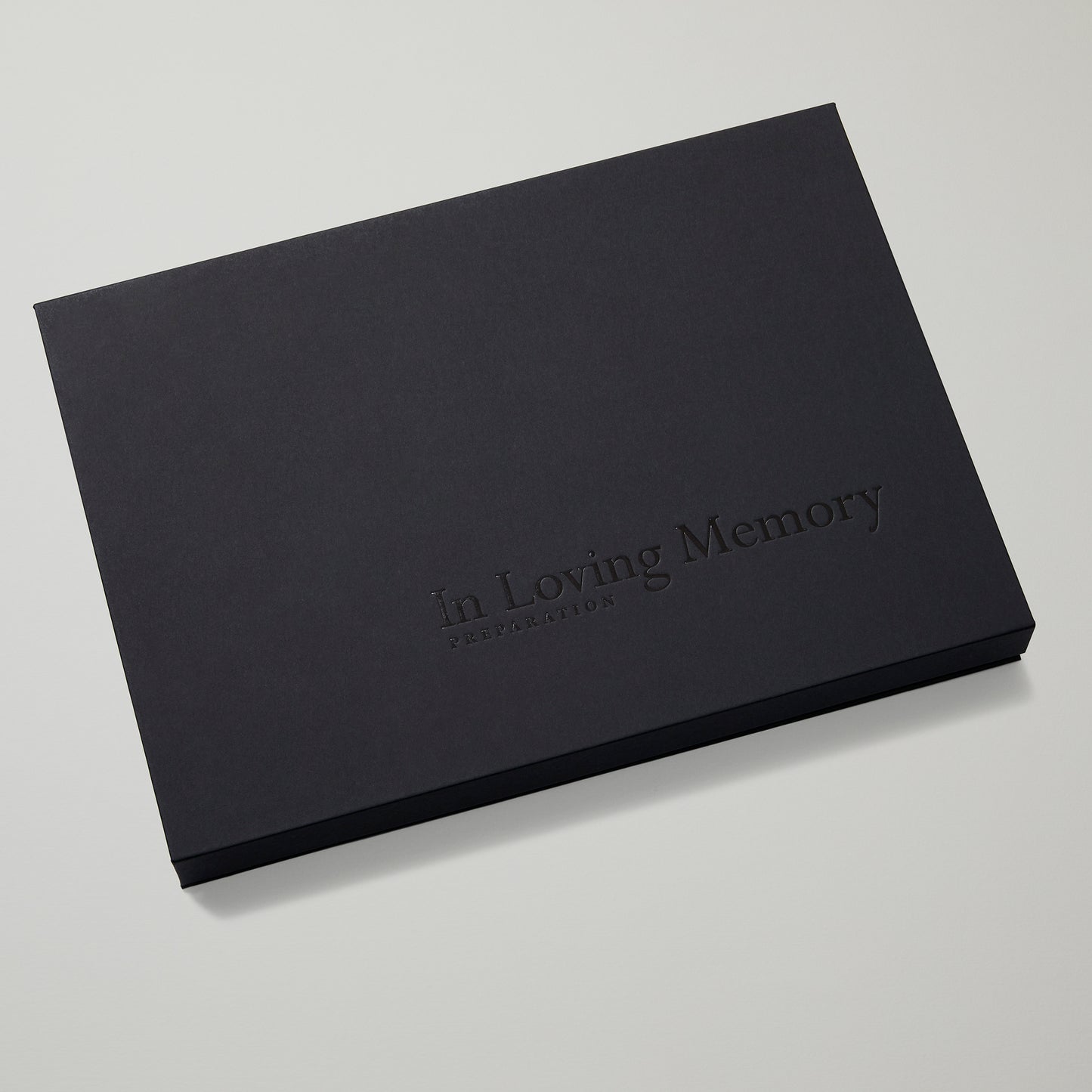 In Loving Memory Preparation